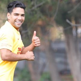 Falcao'nun fazla kiloları dikkat çekti