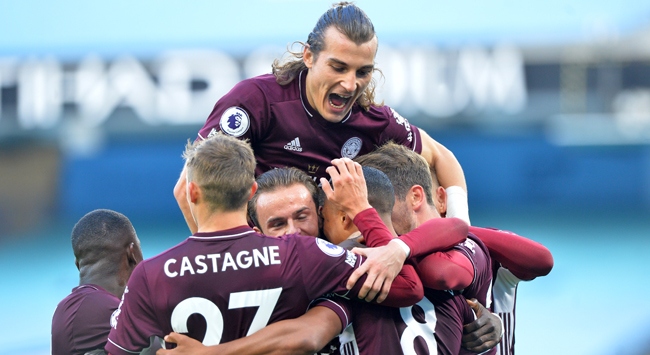 Leicester City Manchester City’yi farklı mağlup etti