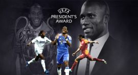 UEFA'dan Drogba'ya ödül