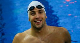 Emre Sakçı'dan Uluslararası Yüzme Ligi'nde 2 birincilik daha
