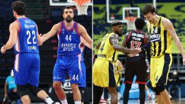 Anadolu Efes ve Fenerbahçe Beko'dan kritik galibiyetler