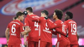 Bayern Münih'ten 5 gollü galibiyet