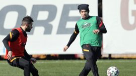 Galatasaray'da Feghouli'den iyi haber