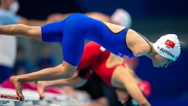 Milli sporcu Sevilay Öztürk tarih yazdı