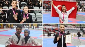 Milli tekvandoculardan 10 madalya