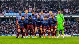 Trabzonspor Süper Lig'in 15. haftasını da lider tamamladı