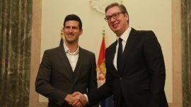 Sırbistan Cumhurbaşkanı Vucic'ten Novak Djokovic'e destek