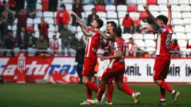 Antalyaspor'un yenilmezlik serisi 8 maça çıktı