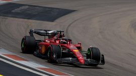 F1 İspanya Grand Prix'sinde "pole" pozisyonu Lecrerc'in