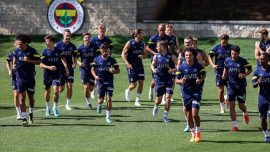 Fenerbahçe'de Kiev mesaisi sürüyor