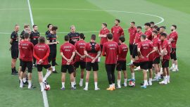 A Milli Futbol Takımı Riva'da toplanıyor