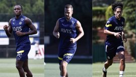 Fenerbahçe'de Bruma, Novak ve Lemos, ligde forma giyemeyecek