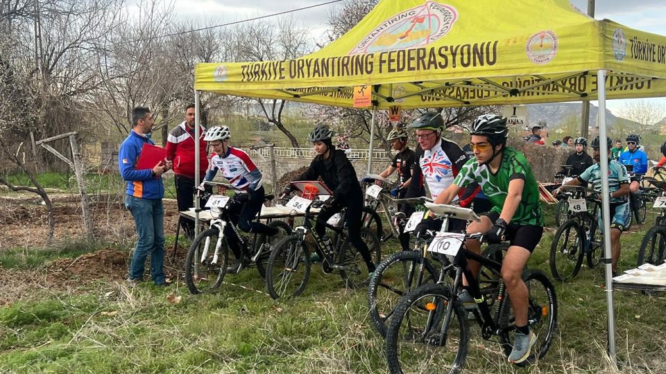 Nevşehir’deki bisikletle oryantiring yarışları tamamlandı