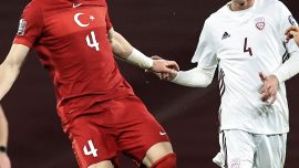 A Milli Takım Letonya deplasmanında