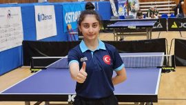 Milli para masa tenisçi Ebru Acer'den Paris 2024 kotası